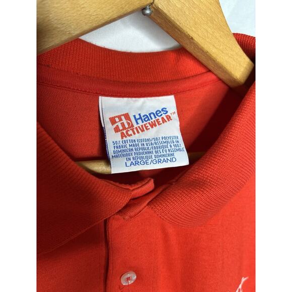 Coca Cola Employee Polo Shirt Size Large Short Sleeve St Louis Mo Logo Graphics - Picture 6 of 7